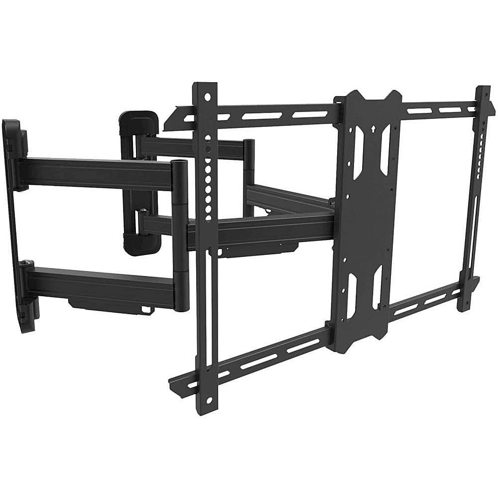 Kanto - Full-Motion Corner TV Wall Mount for Most 37" - 70" TVs - Black