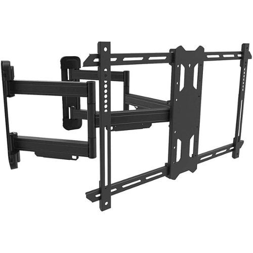 Kanto - Full-Motion Corner TV Wall Mount for Most 37" - 70" TVs - Black