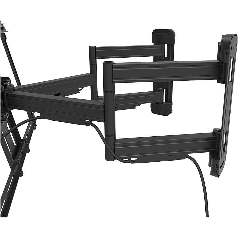 Kanto - Full-Motion Corner TV Wall Mount for Most 37" - 70" TVs - Black