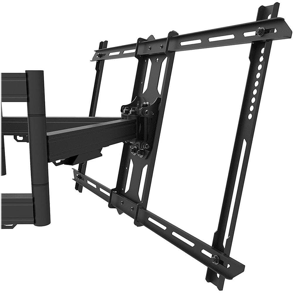 Kanto - Full-Motion Corner TV Wall Mount for Most 37" - 70" TVs - Black