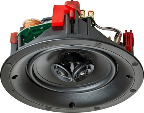 MartinLogan - Installer 6-1/2" 100-Watt Passive 2-Way In-Ceiling Speaker (Each) - White