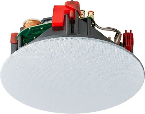 MartinLogan - Installer 6-1/2" 100-Watt Passive 2-Way In-Ceiling Speaker (Each) - White