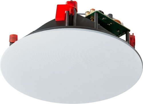 MartinLogan - Installer 6-1/2" 50-Watt Passive 2-Way In-Ceiling Speaker (Each) - White