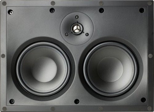 MartinLogan - Installer Dual 5-1/2" 70-Watt Passive 2-Way In-Wall Speaker (Each) - White