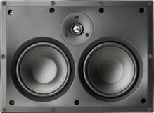 MartinLogan - Installer Dual 5-1/2" 70-Watt Passive 2-Way In-Wall Speaker (Each) - White