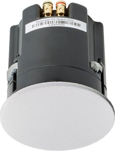 MartinLogan - Installer 3-1/2" 60-Watt Passive 2-Way In-Ceiling Speaker (Each) - White