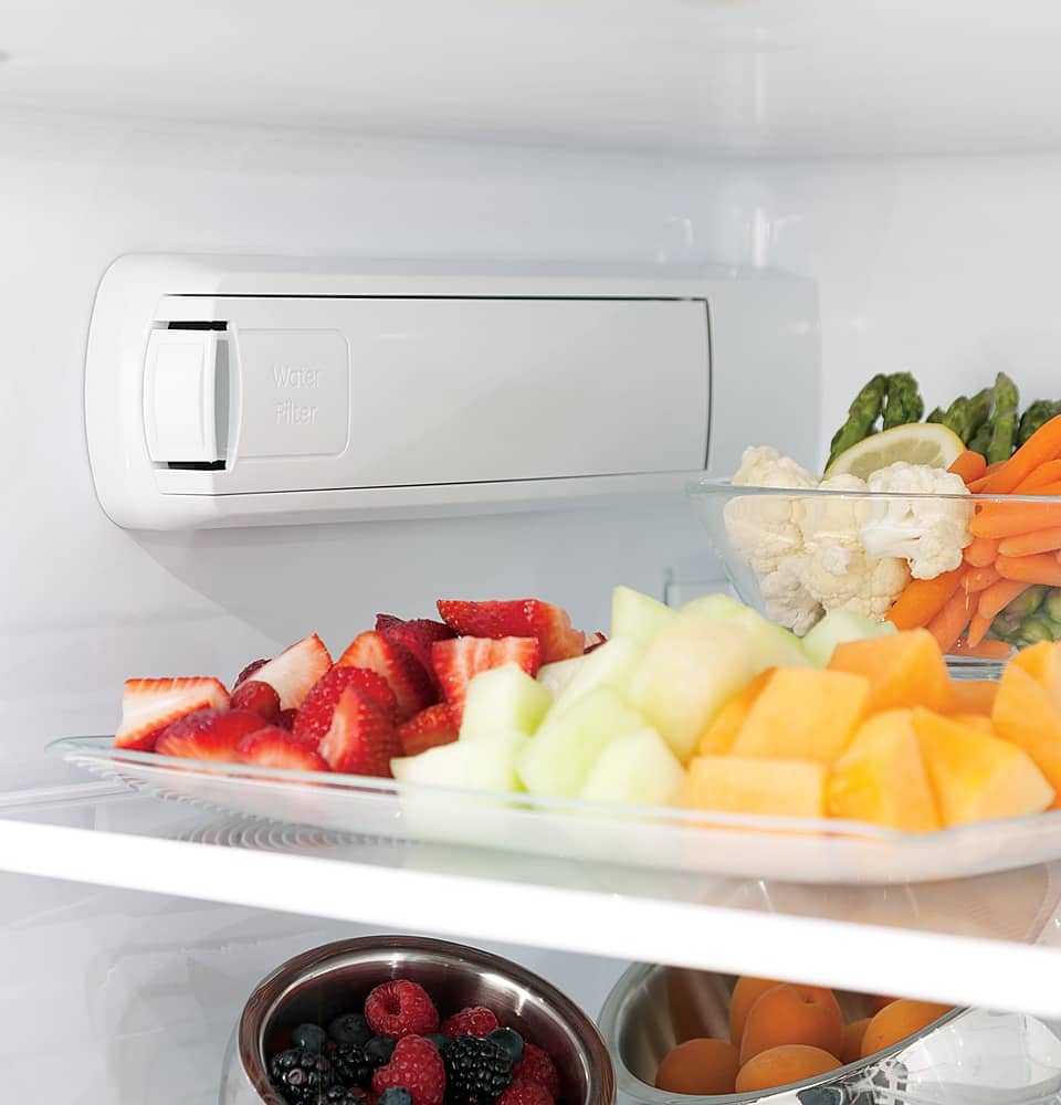 Café - 36 in. Wide 22.2 Cu. Ft. French Door Counter-Depth Smart Refrigerator with Hot Water Dispenser, Customizable - Stainless Steel