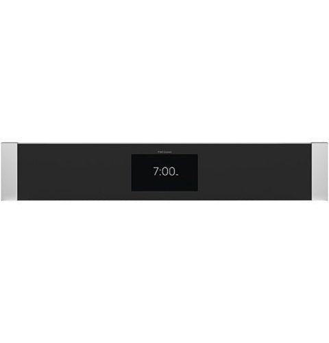 GE Profile - 30" Smart Built-In Single Electric Convection Wall Oven with Air Fry & Precision Cooking - Stainless Steel