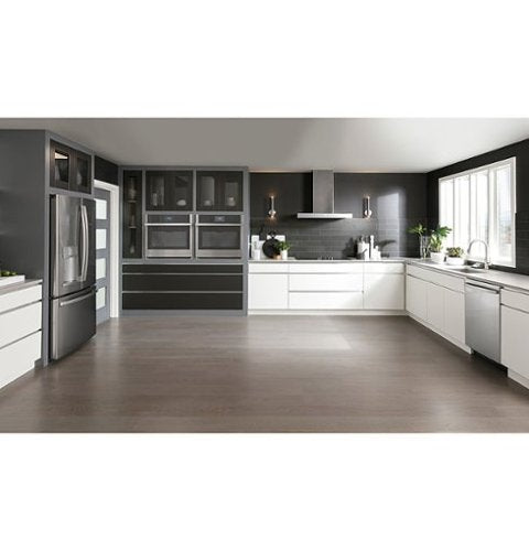 GE Profile - 30" Smart Built-In Single Electric Convection Wall Oven with Air Fry & Precision Cooking - Stainless Steel