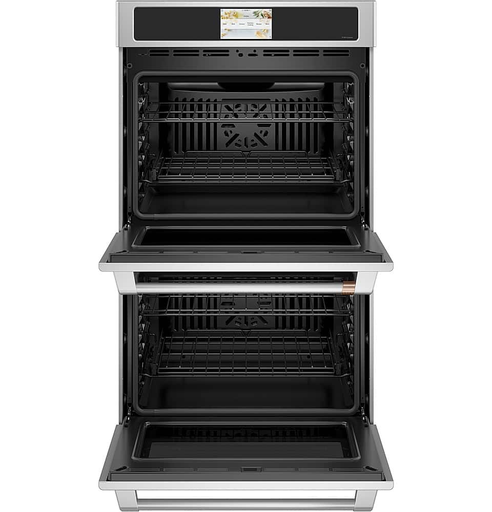 Café - 30" Built-In Double Electric Convection Wall Oven, Customizable - Stainless Steel