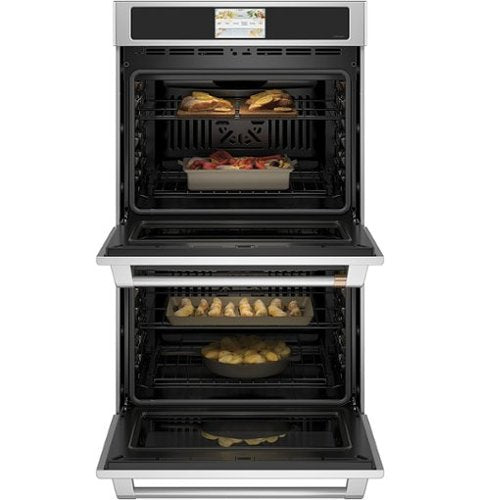 Café - 30" Built-In Double Electric Convection Wall Oven, Customizable - Stainless Steel