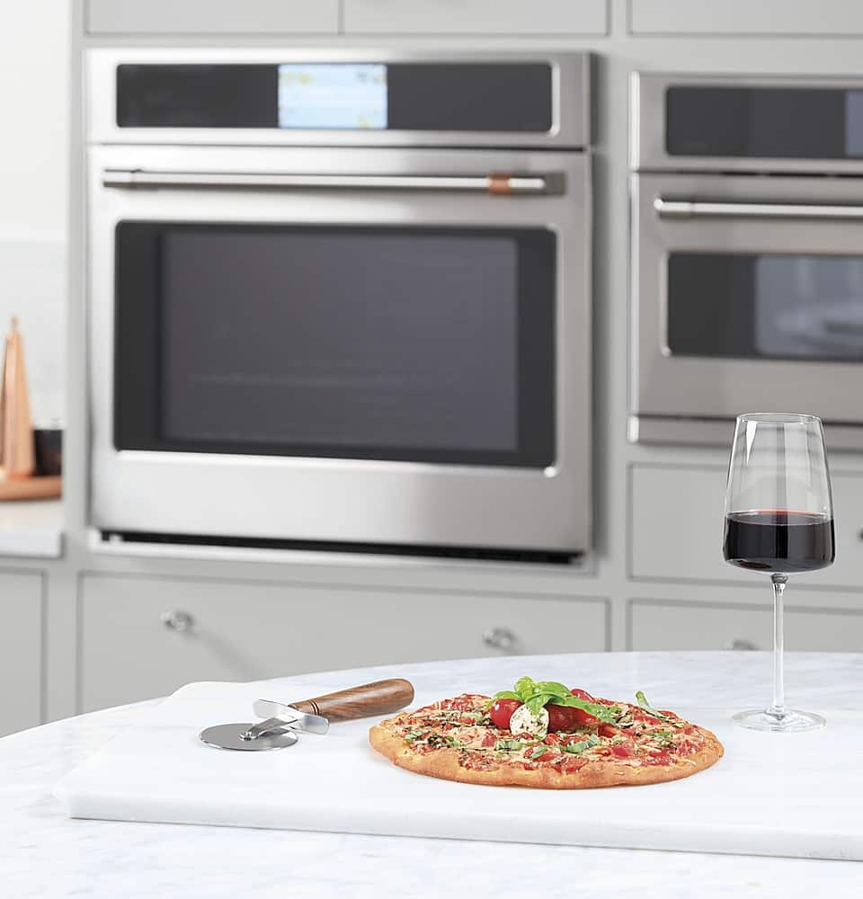 Café - 30" Built-In Double Electric Convection Wall Oven, Customizable - Stainless Steel