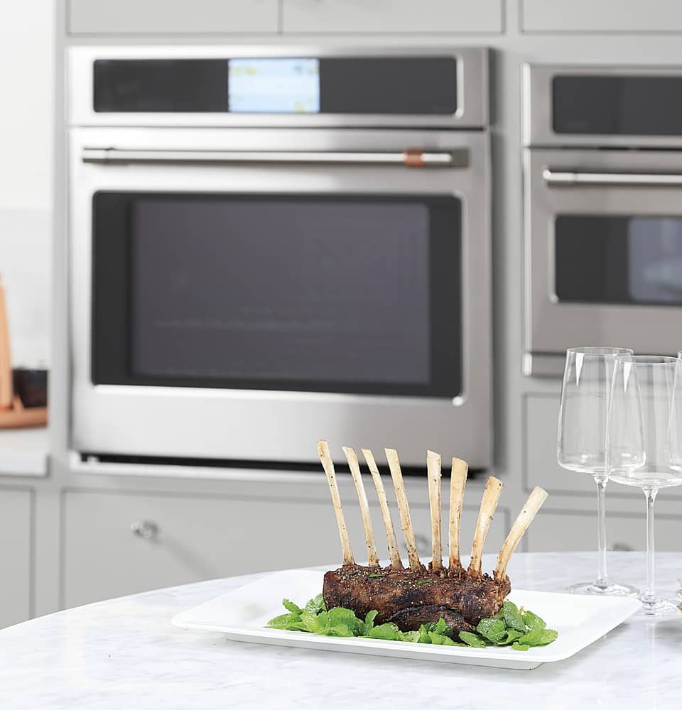 Café - 30" Built-In Double Electric Convection Wall Oven, Customizable - Stainless Steel