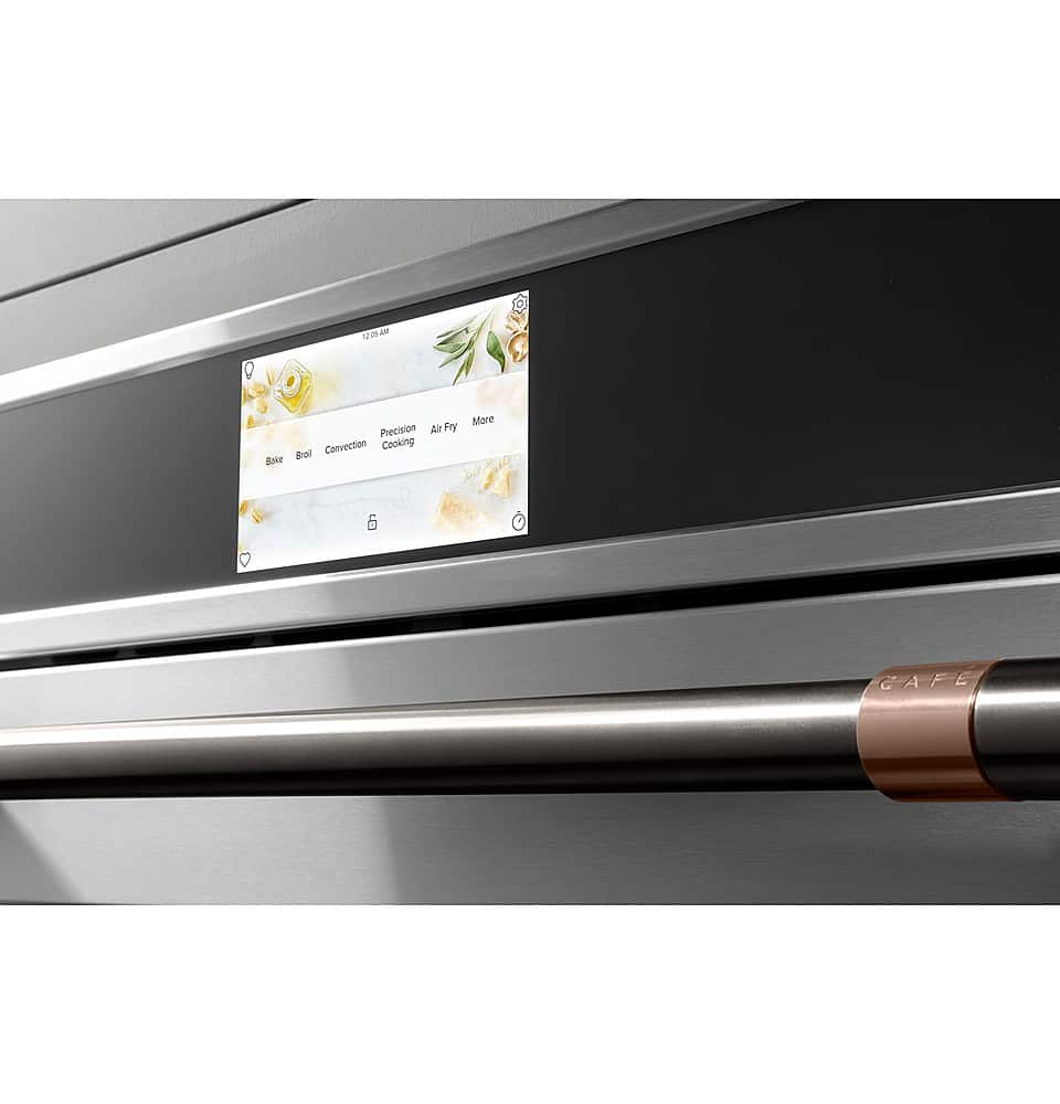 Café - 30" Built-In Double Electric Convection Wall Oven, Customizable - Stainless Steel