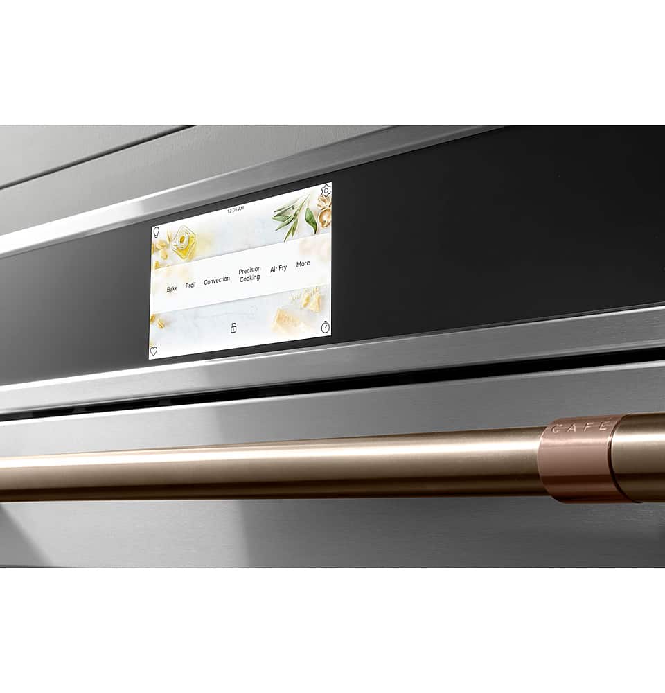 Café - 30" Built-In Double Electric Convection Wall Oven, Customizable - Stainless Steel