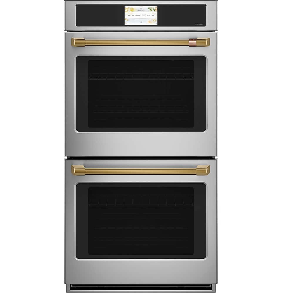 Café - 30" Built-In Double Electric Convection Wall Oven, Customizable - Stainless Steel