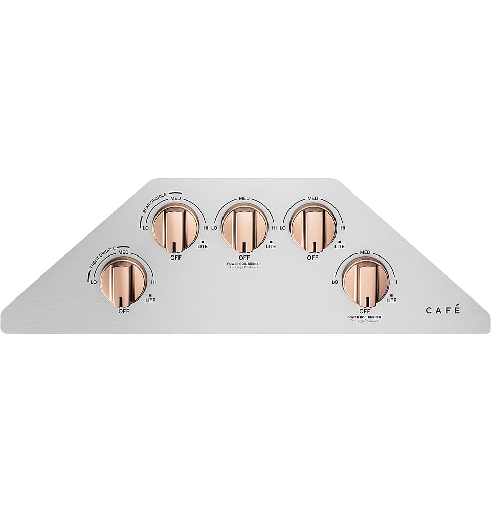 Café - 36" Gas Cooktop, Customizable - Stainless Steel