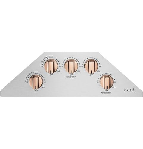 Café - 36" Gas Cooktop, Customizable - Stainless Steel