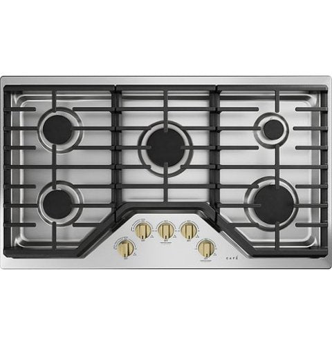 Café - 36" Gas Cooktop, Customizable - Stainless Steel
