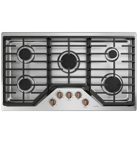 Café - 36" Gas Cooktop, Customizable - Stainless Steel