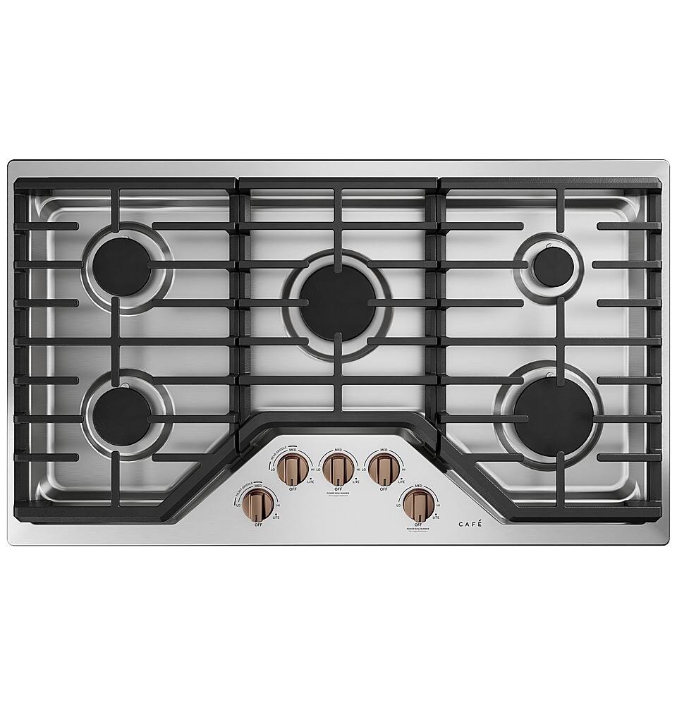 Café - 36" Gas Cooktop, Customizable - Stainless Steel