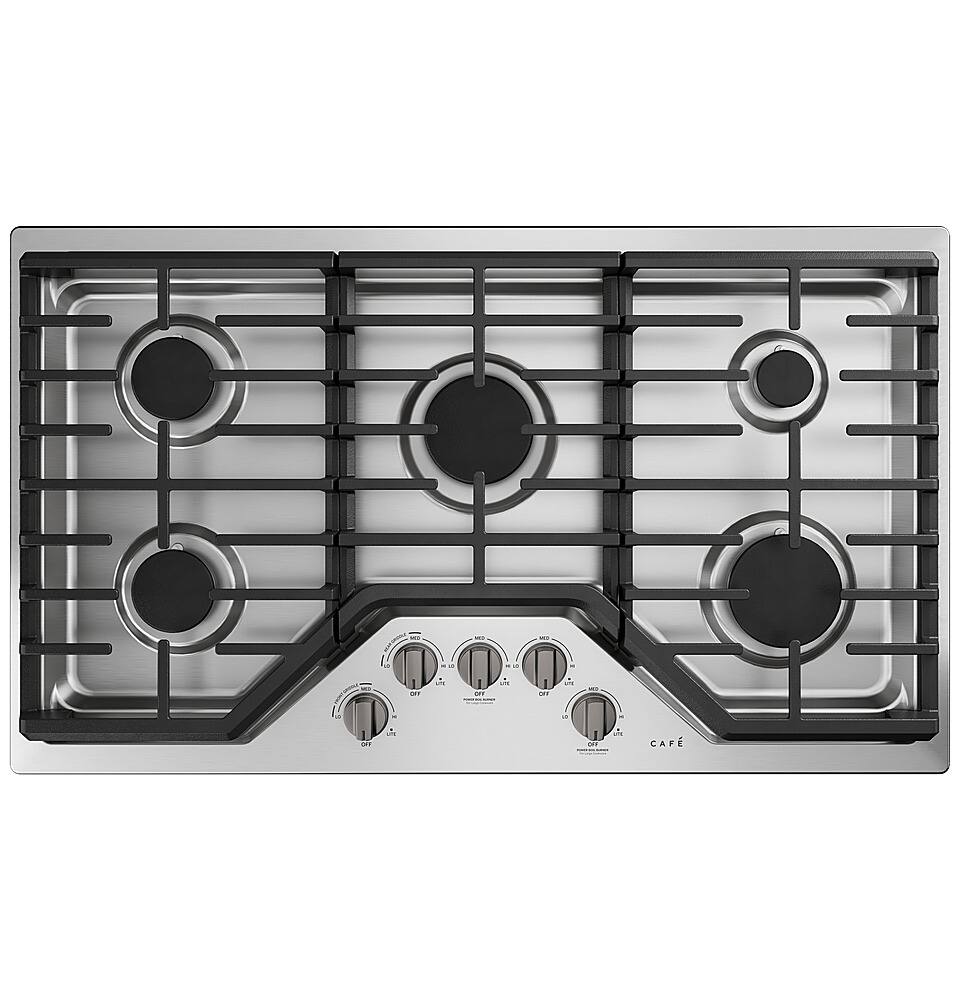 Café - 36" Gas Cooktop, Customizable - Stainless Steel