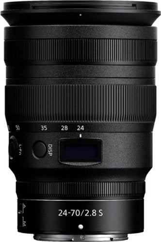 Nikkor Z 24-70mm f/2.8 S Optical Zoom Lens for Nikon Z - Black