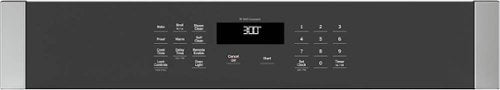 GE - 30" Smart Built-In Single Electric Wall Oven with Self-Clean, Steam Clean, and Heavy-Duty Racks - Stainless Steel