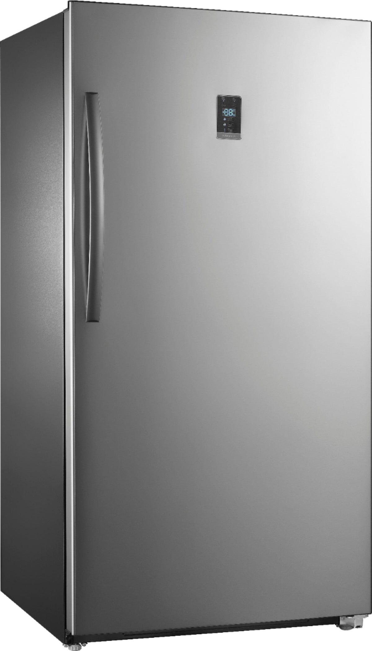 Insignia™ - 17 Cu. Ft. Garage Ready Convertible Upright Freezer with ENERGY STAR Certification - Stainless Steel