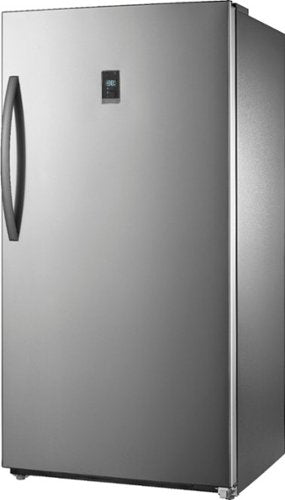 Insignia™ - 17 Cu. Ft. Garage Ready Convertible Upright Freezer with ENERGY STAR Certification - Stainless Steel