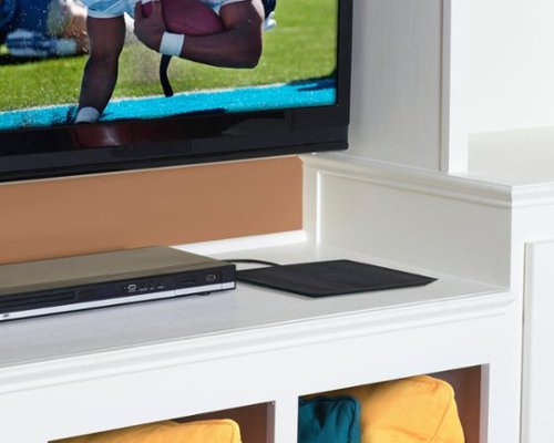 RCA - Indoor Flat Amplified HDTV Antenna - Black