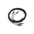 KICKER - Q-Series Interconnects 3.3' Audio RCA Cable - Black