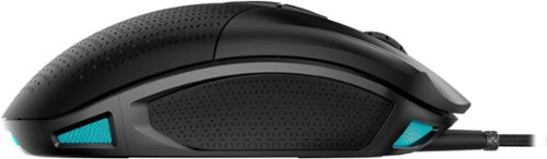 CORSAIR - Nightsword RGB Tunable Wired FPS/MOBA/MMO Optical Gaming Mouse with Adjustable Weights - Wired - Black