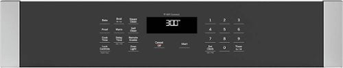 GE - 27" Smart Built-In Single Electric Wall Oven with Self-Clean, Steam Clean, and Heavy-Duty Racks - Stainless Steel