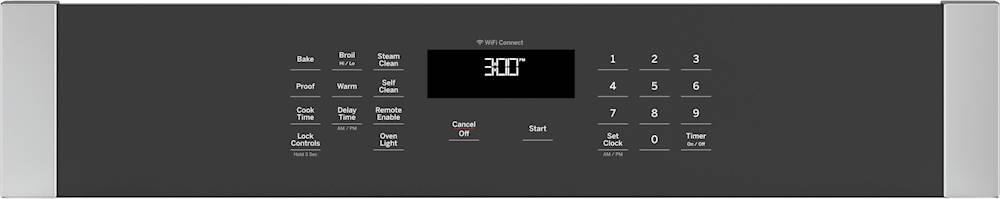 GE - 27" Smart Built-In Single Electric Wall Oven with Self-Clean, Steam Clean, and Heavy-Duty Racks - Stainless Steel