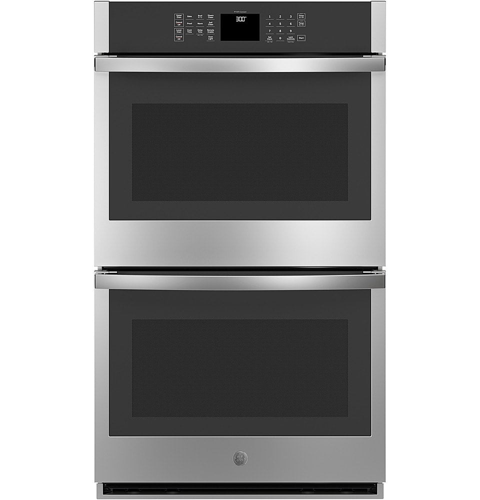 GE - 30" Built-In Double Electric Wall Oven - Stainless Steel