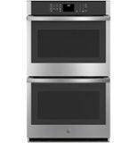 GE - 30" Built-In Double Electric Wall Oven - Stainless Steel