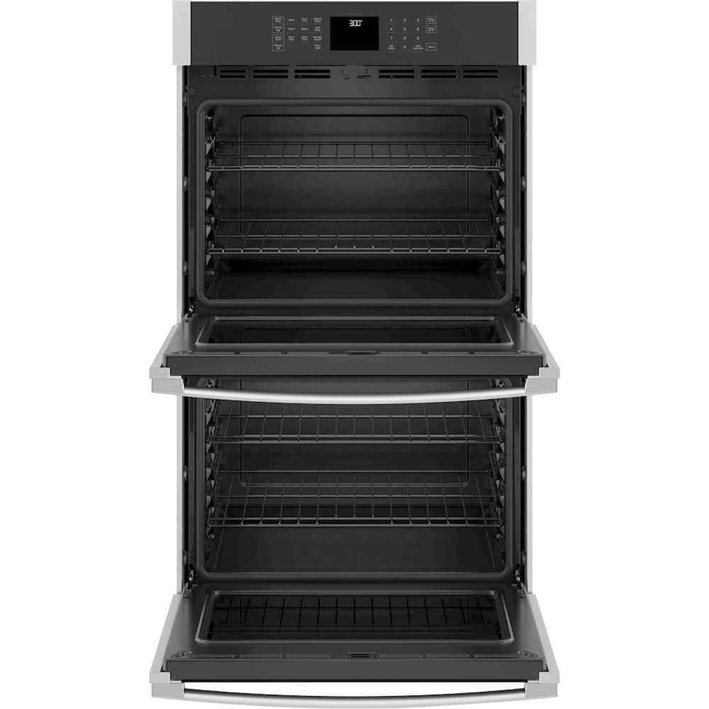 GE - 30" Built-In Double Electric Wall Oven - Stainless Steel