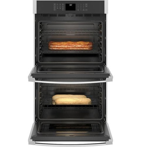 GE - 30" Built-In Double Electric Wall Oven - Stainless Steel