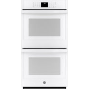 GE - 27" Built-In Double Electric Wall Oven - White