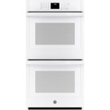 GE - 27" Built-In Double Electric Wall Oven - White
