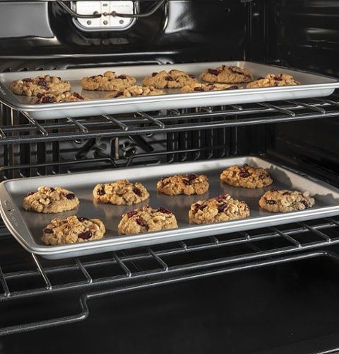 GE - 27" Built-In Double Electric Wall Oven - White