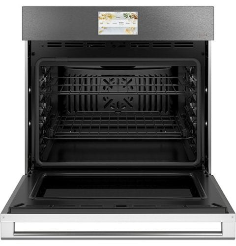 Café - 30" Built-In Single Electric Convection Wall Oven - Platinum Glass