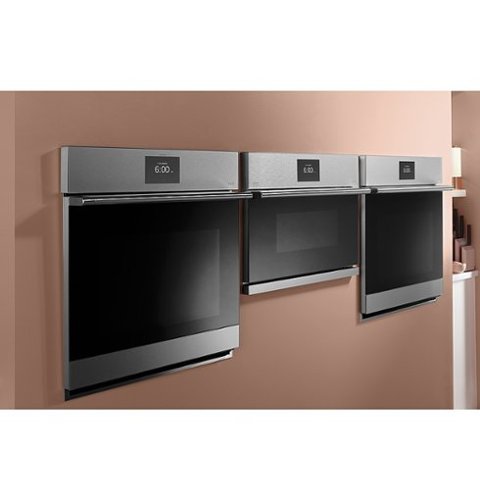 Café - 30" Built-In Single Electric Convection Wall Oven - Platinum Glass