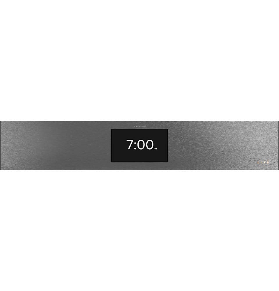 Café - 30" Built-In Single Electric Convection Wall Oven - Platinum Glass