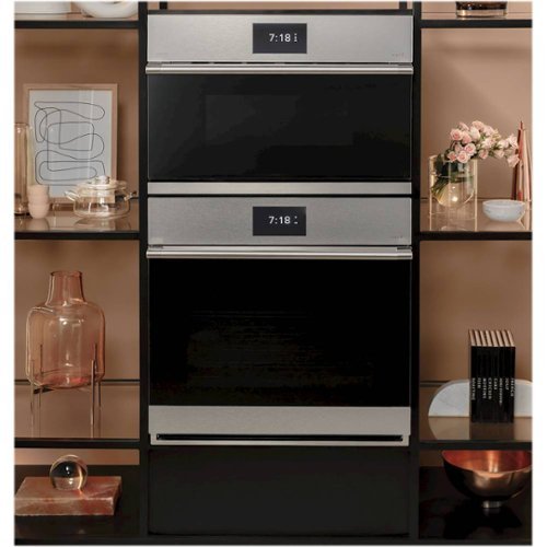 Café - 30" Built-In Single Electric Convection Wall Oven - Platinum Glass