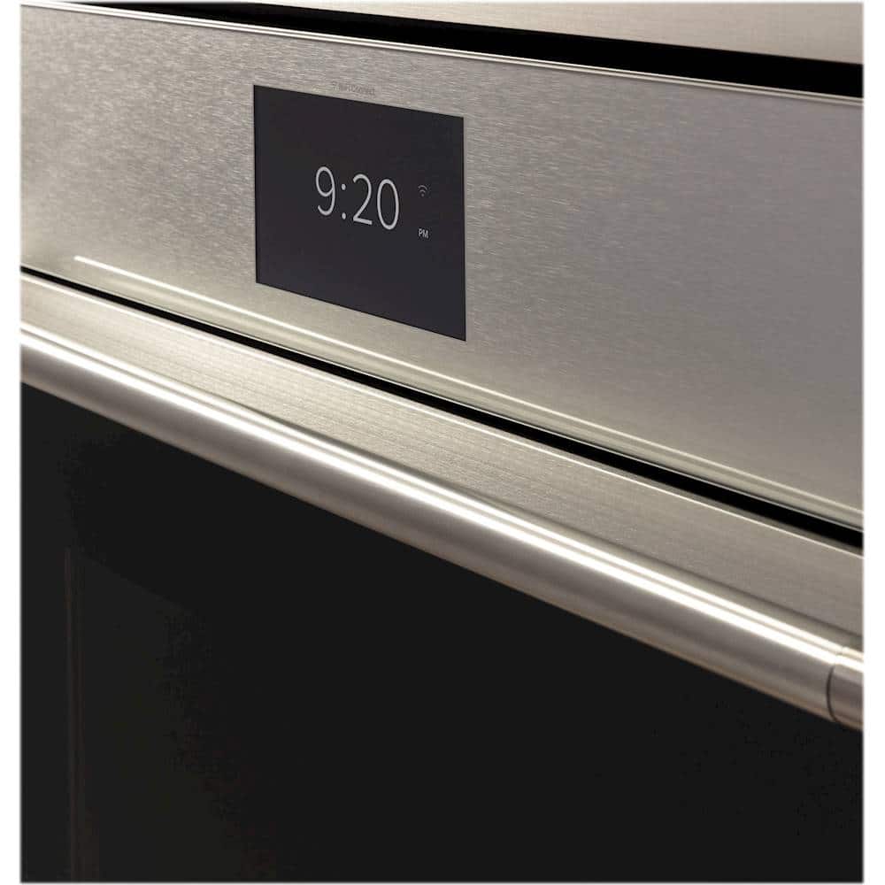 Café - 30" Built-In Single Electric Convection Wall Oven - Platinum Glass