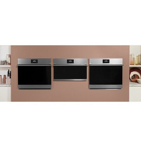 Café - 30" Built-In Single Electric Convection Wall Oven - Platinum Glass