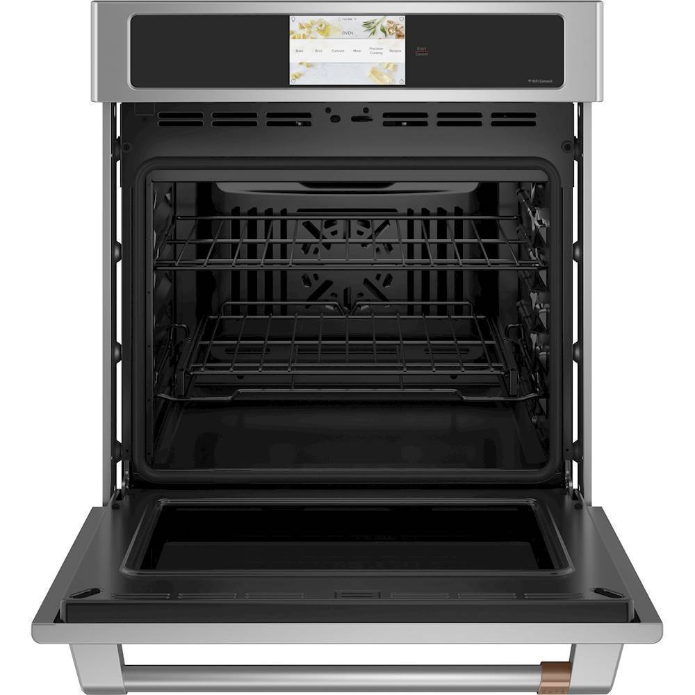 Café - 27" Built-In Single Electric Convection Wall Oven, Customizable - Stainless Steel