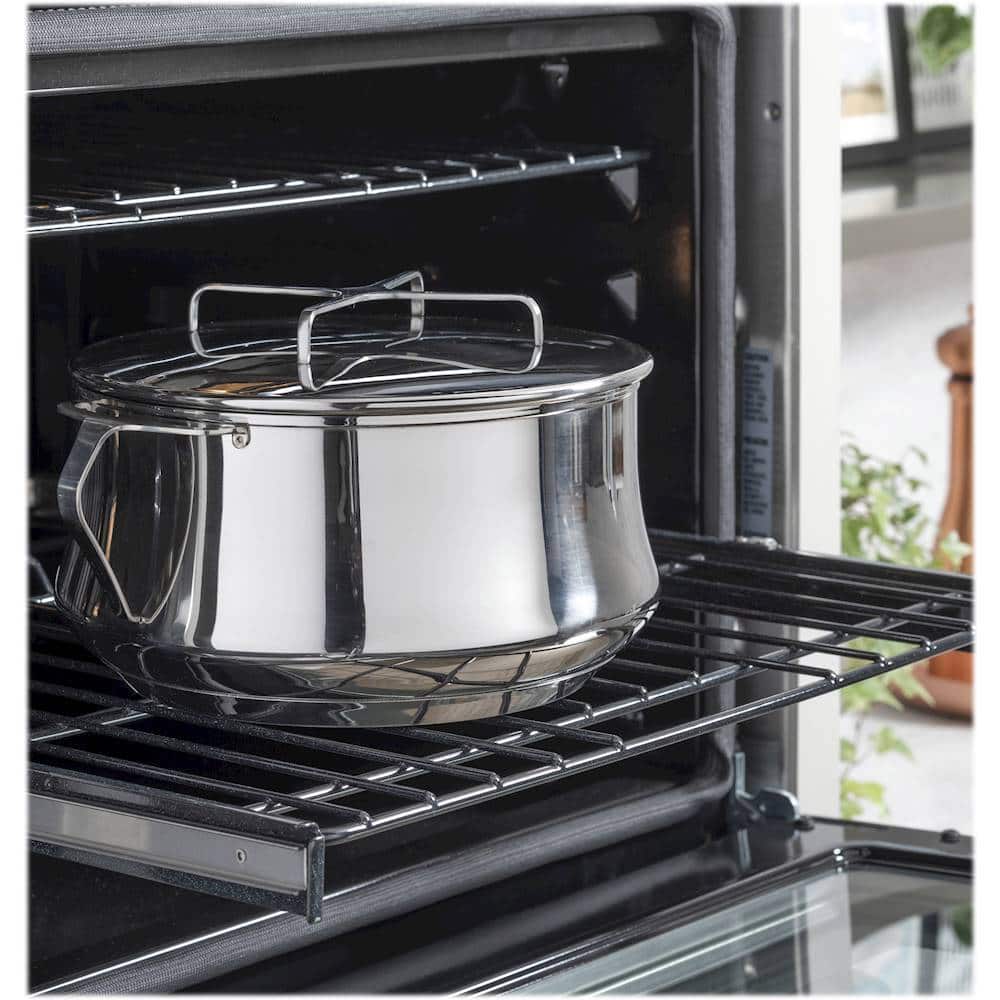 Café - 27" Built-In Single Electric Convection Wall Oven, Customizable - Stainless Steel